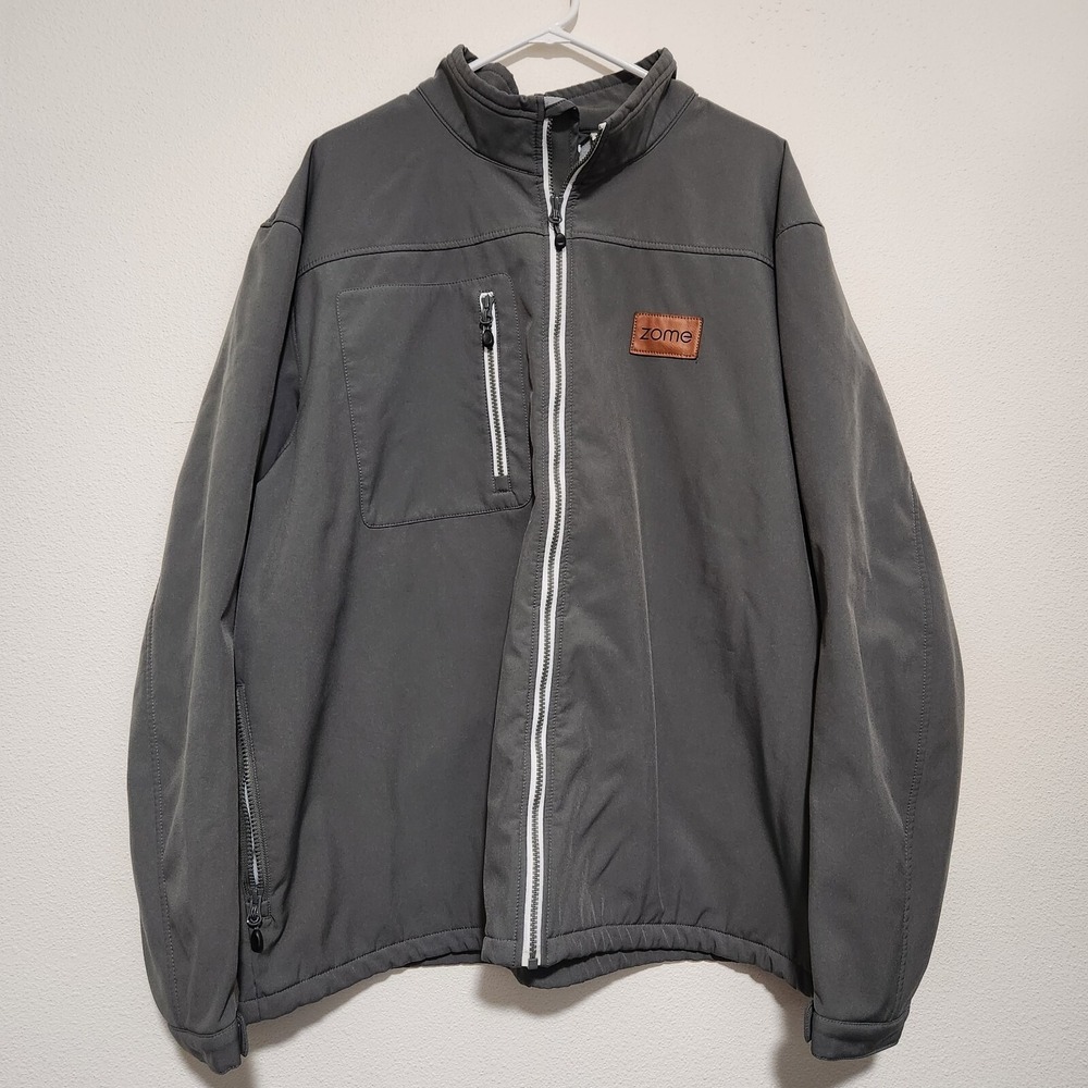 Clique By‎ Cutter & Buck Men's Green Zippered Jacket Size XXL Zome